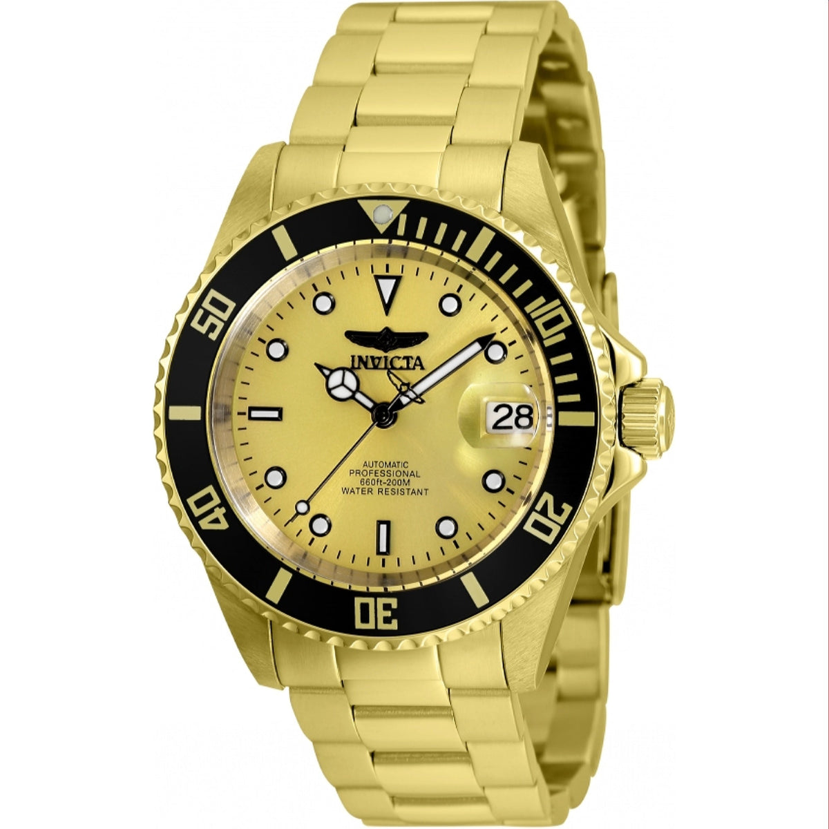 Invicta Men's 35846 Pro Diver Automatic Gold-Tone Stainless Steel Watch