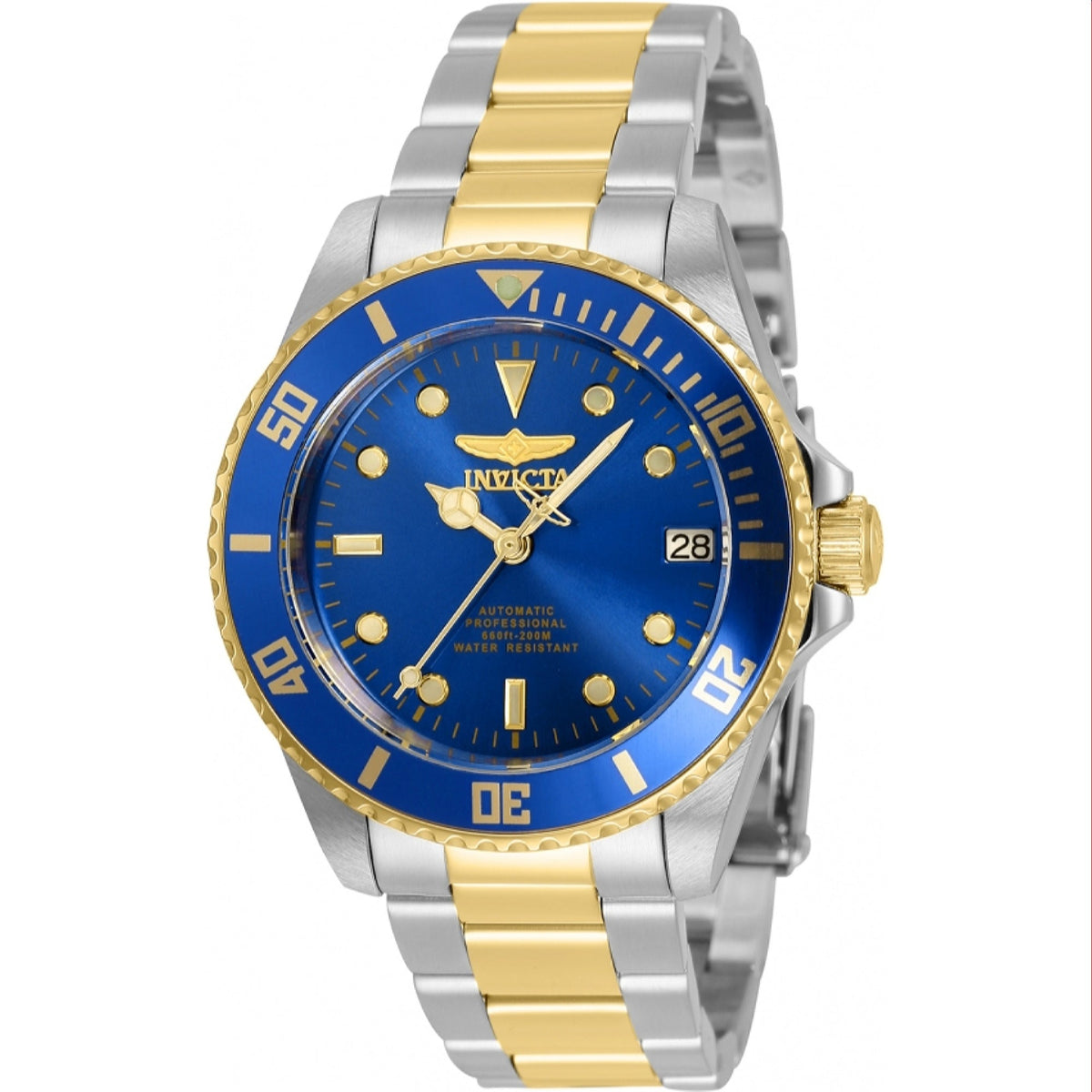 Invicta Women's 35849 Pro Diver Automatic Gold-Tone and Silver Stainless Steel Watch