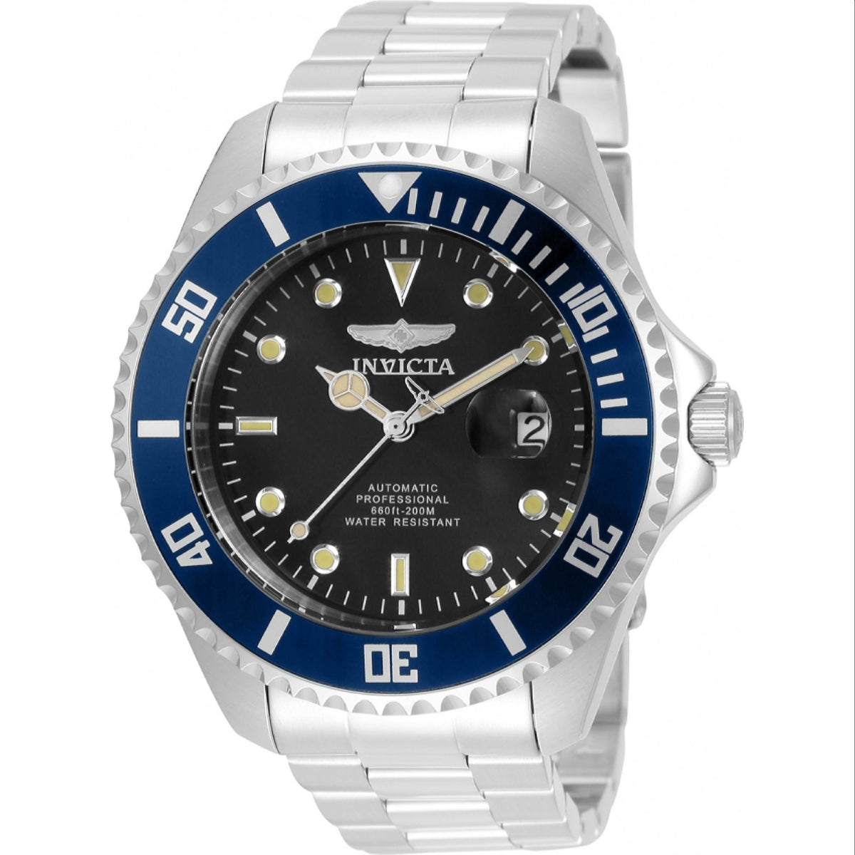 Invicta Men's 35853 Pro Diver Automatic Gold-Tone and Silver Stainless Steel Watch