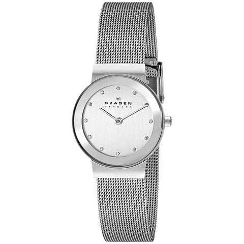 Skagen Women's 358SSSD Freja Crystal Stainless Steel Watch