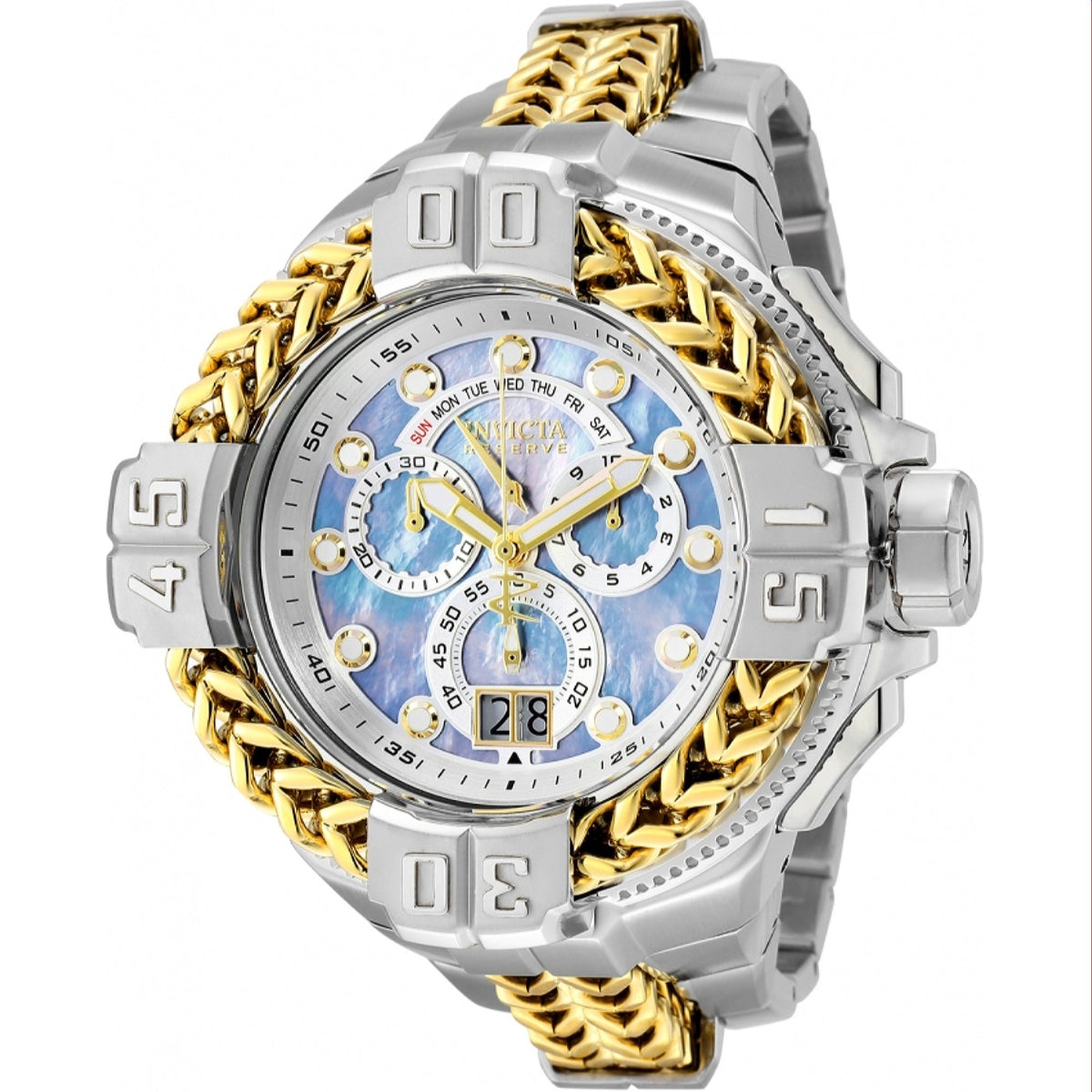 Invicta Men's 35994 Gladiator Gold-Tone and Silver Stainless Steel Watch