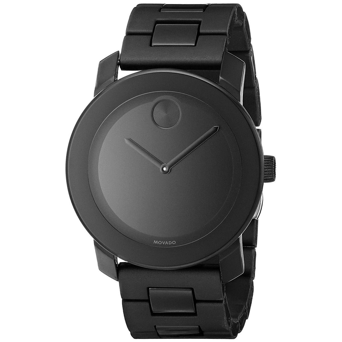 Movado Men's 3600047 Bold Black Stainless Steel Watch