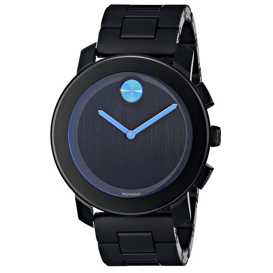 Movado Men's 3600099 Bold Black Stainless Steel Watch
