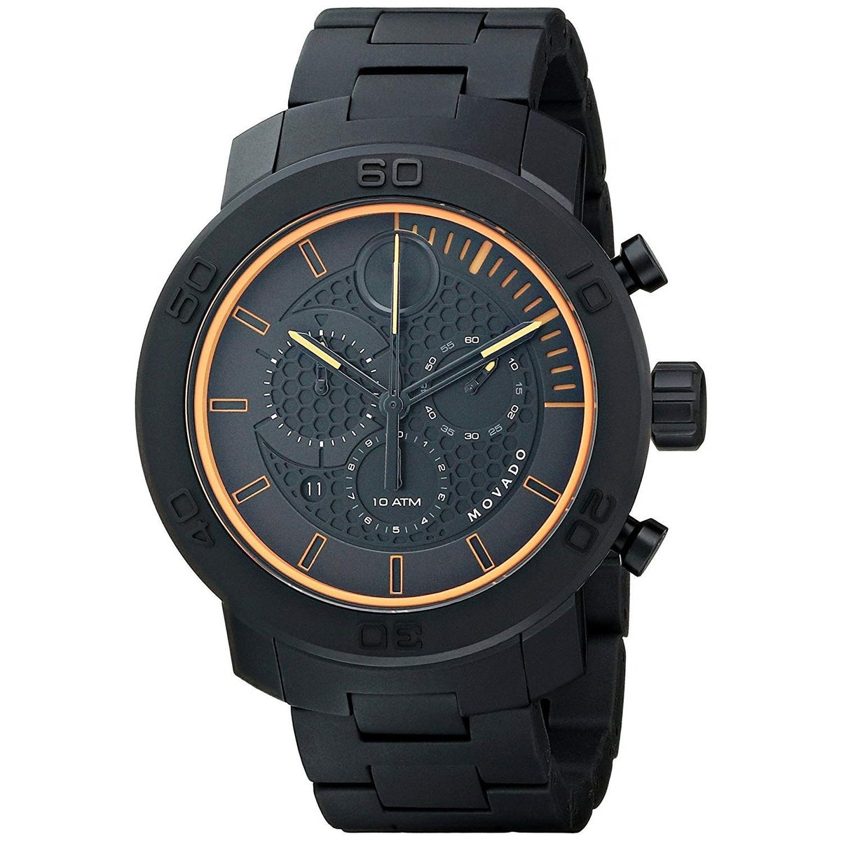 Movado Men's 3600190 Bold Chronograph Black Titanium Watch