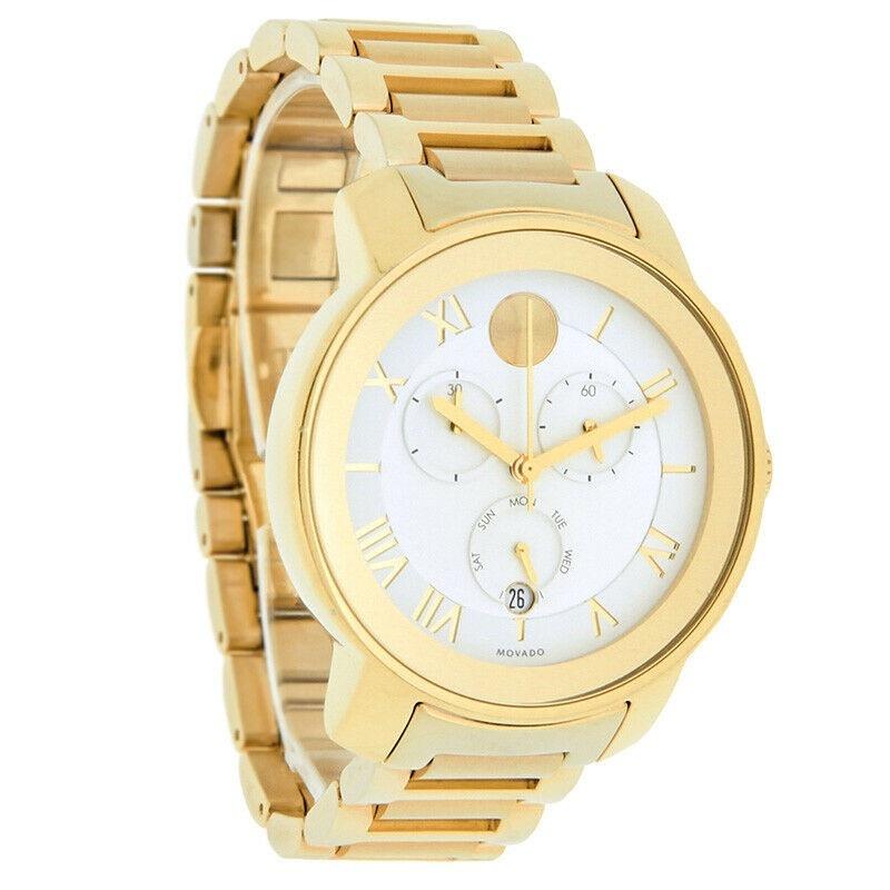 Movado Women's 3600206 Bold Chronograph Gold-Tone Stainless Steel Watch
