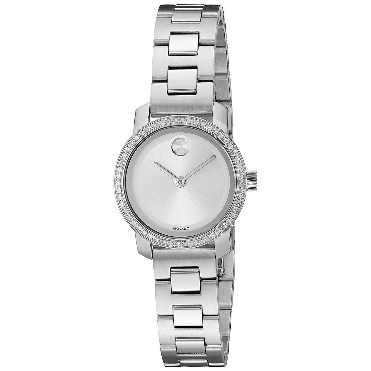 Movado Women's 3600214 Bold Diamond Stainless Steel Watch