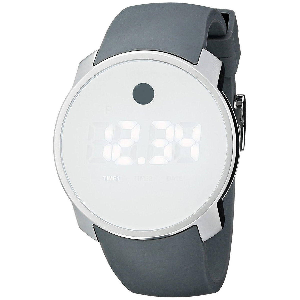 Movado Men's 3600253 Bold Digital Grey Silicone Watch