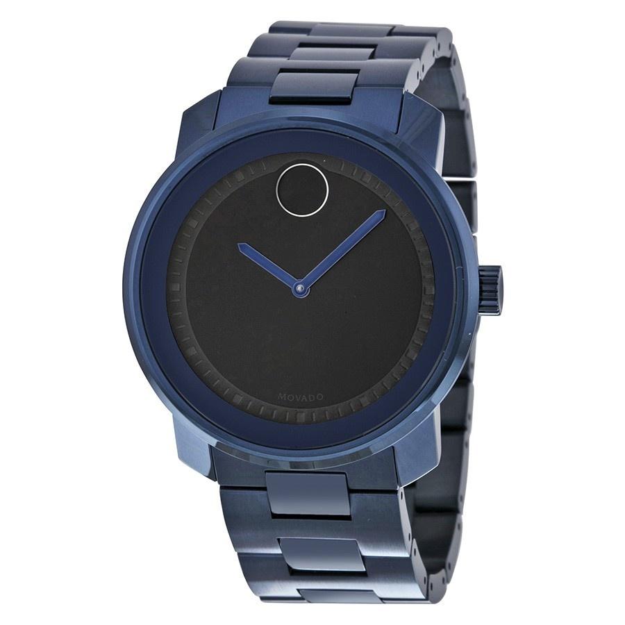 Movado Men's 3600296 Bold Blue Stainless Steel Watch
