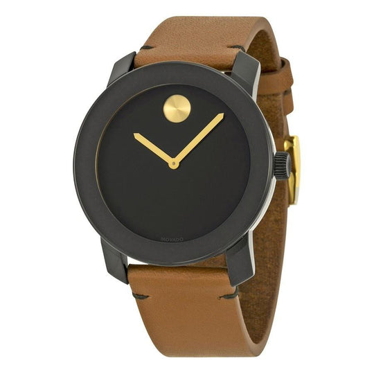 Movado Men's 3600305 Bold Brown Leather Watch