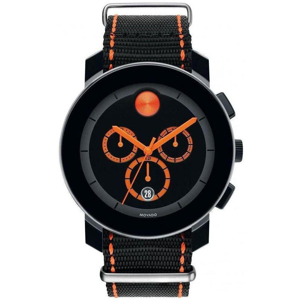 Movado Men's 3600310 Bold Black Nylon Watch