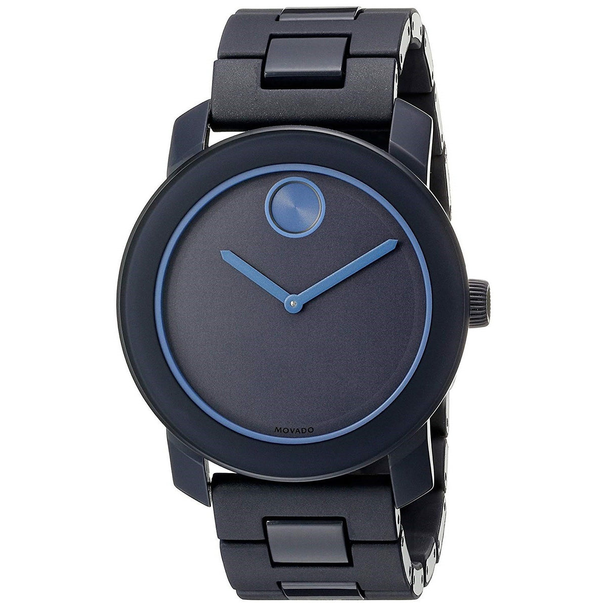 Movado Men's 3600314 Bold Black Stainless Steel Watch