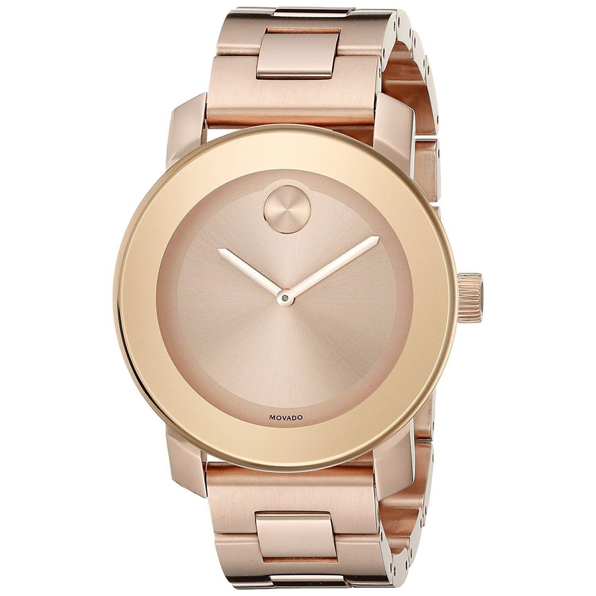Movado Women's 3600342 Bold Rose-Tone Stainless Steel Watch
