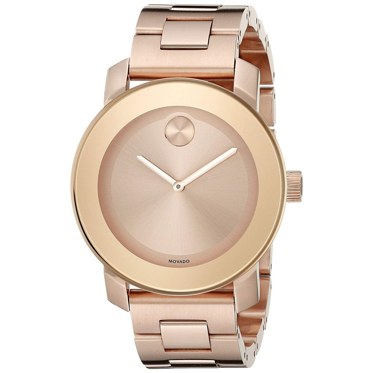 Movado Women&#39;s 3600342 Bold Rose-Tone Stainless Steel Watch