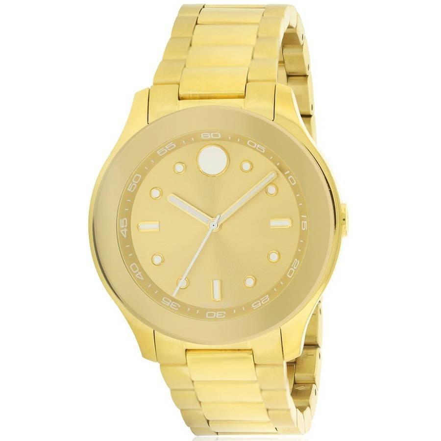 Movado Women's 3600416 Bold Gold-Tone Stainless Steel Watch