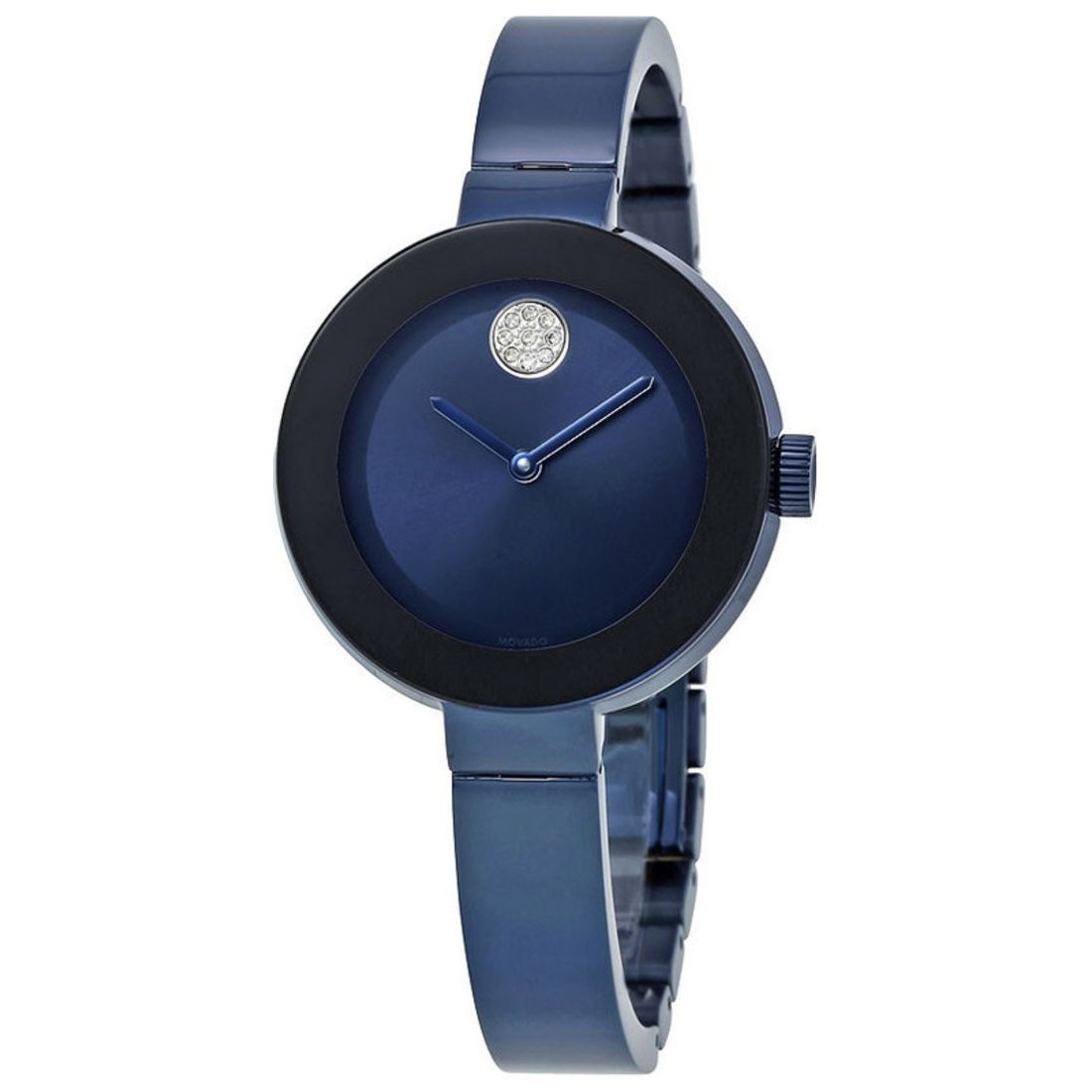 Movado Women's 3600425 Bold Crystal Blue Stainless Steel Watch