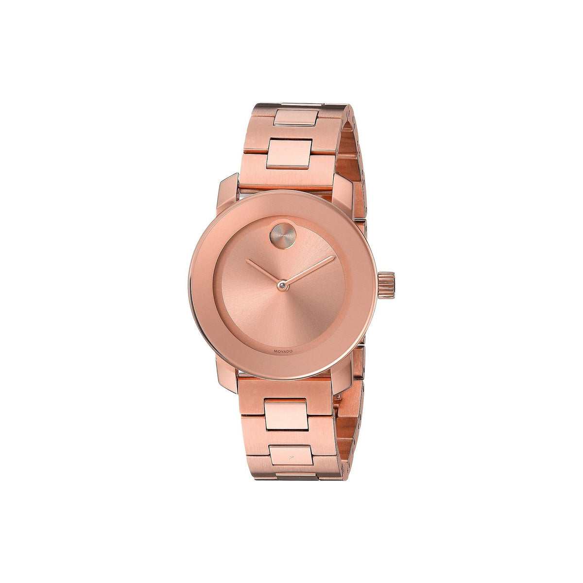 Movado Women's 3600435 Bold Rose-Tone Stainless Steel Watch