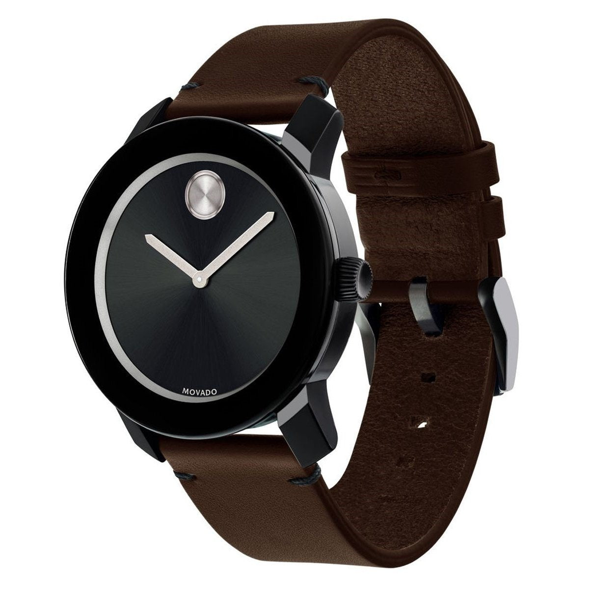 Movado Men's 3600443 Bold Brown Leather Watch