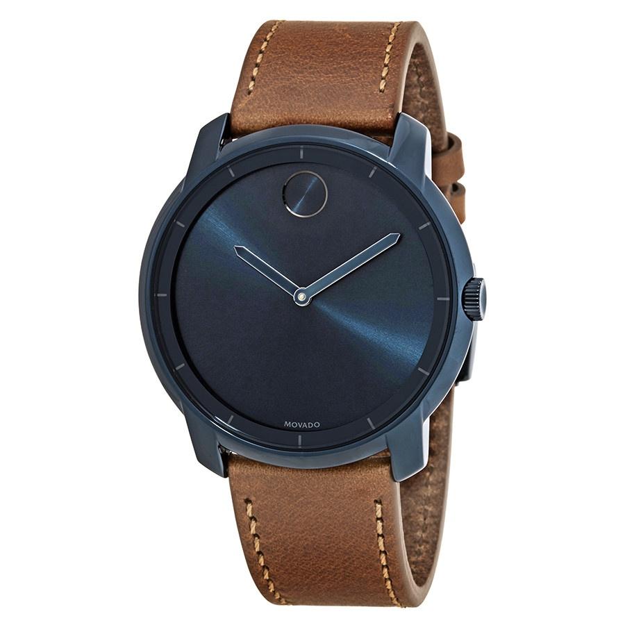 Movado Men's 3600470 Bold Brown Leather Watch