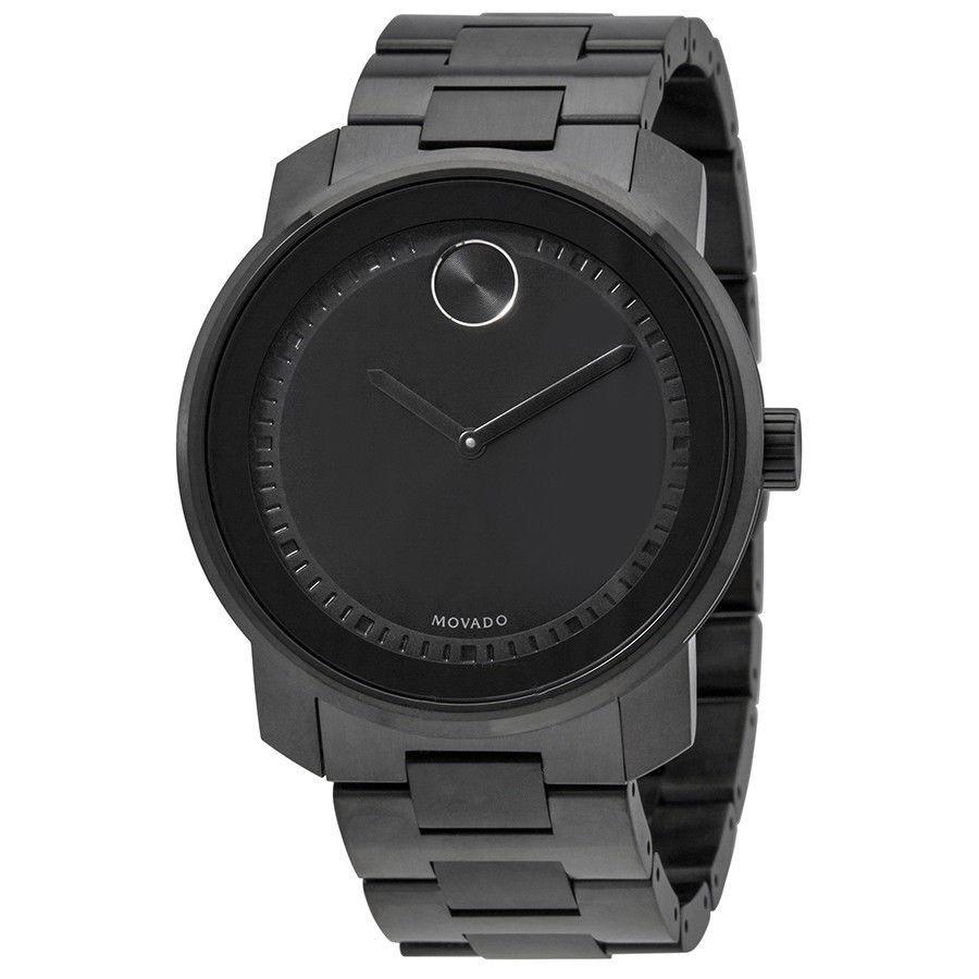 Movado Men's 3600471 Bold Black Stainless Steel Watch