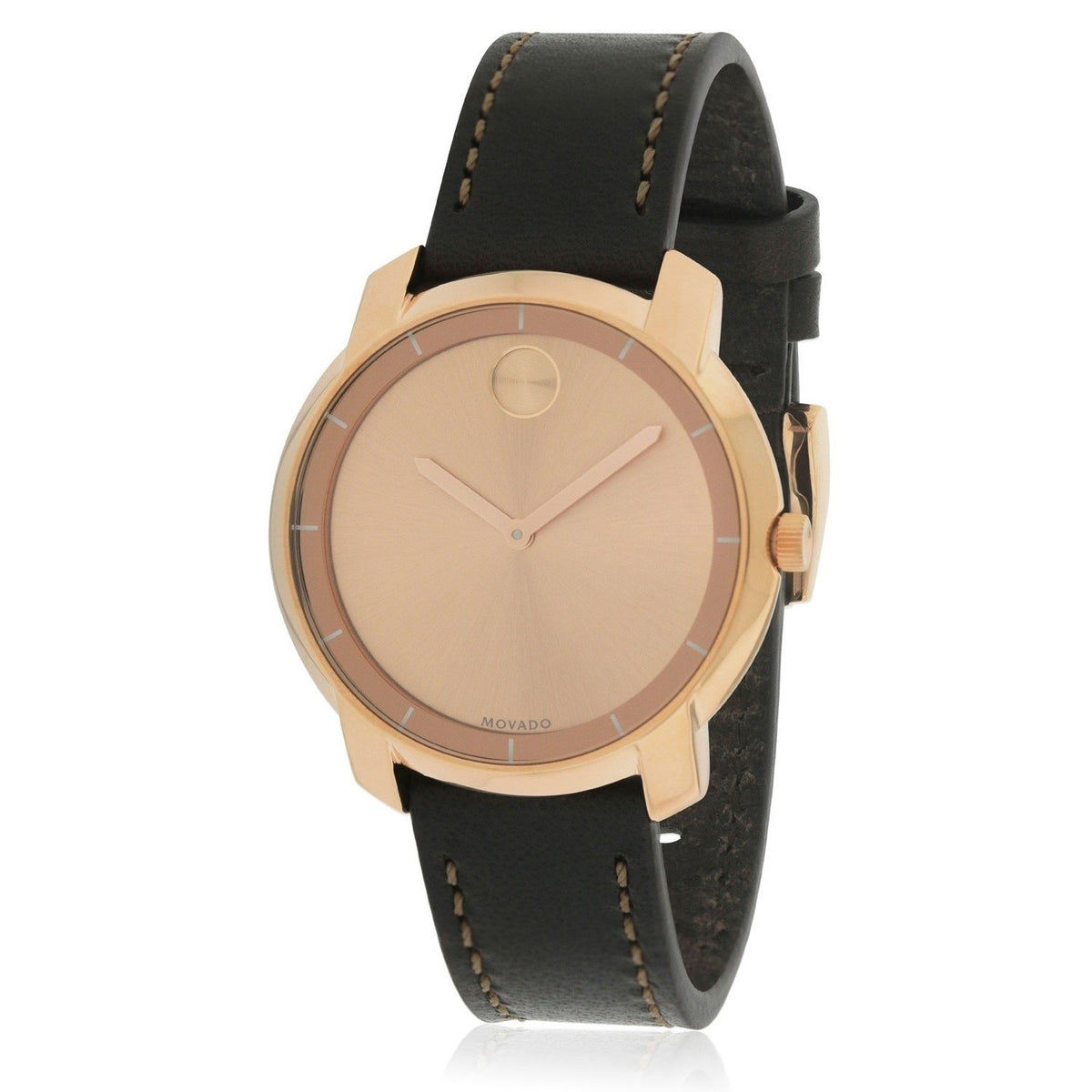 Movado Women's 3600475 Bold Brown Leather Watch
