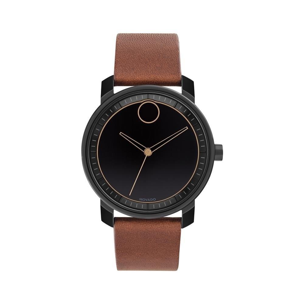 Movado Men's 3600489 Bold Brown Leather Watch