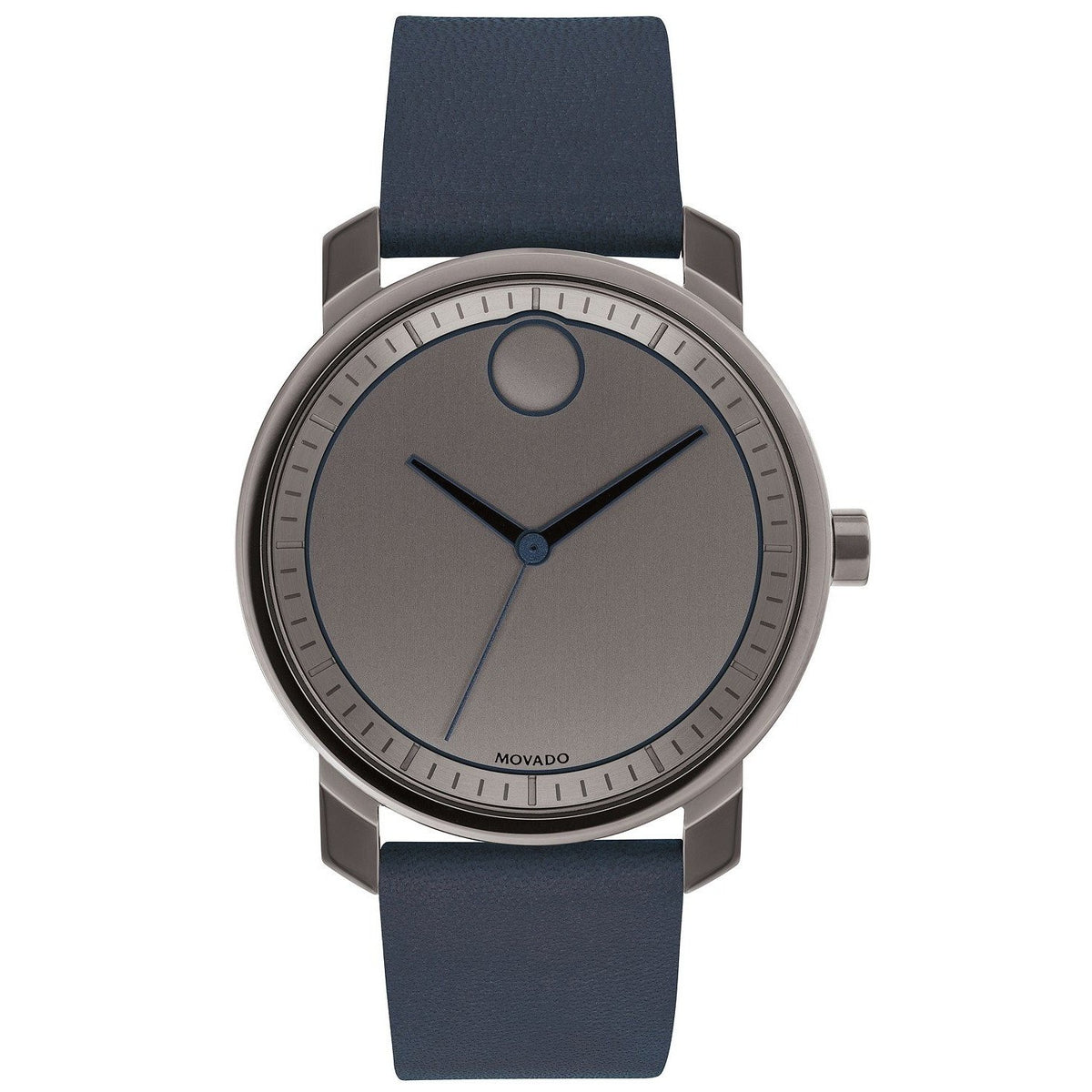 Movado Men&#39;s 3600491 Bold Blue Leather Watch