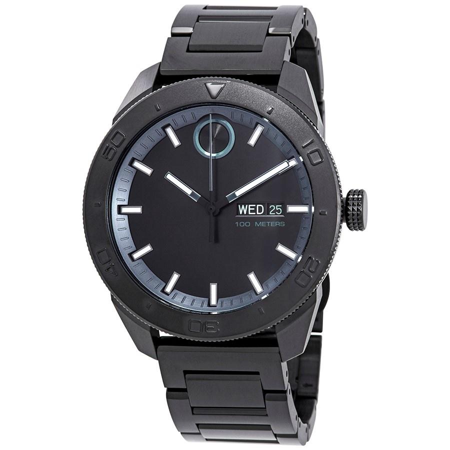 Movado Men's 3600512 Bold Black Stainless Steel Watch