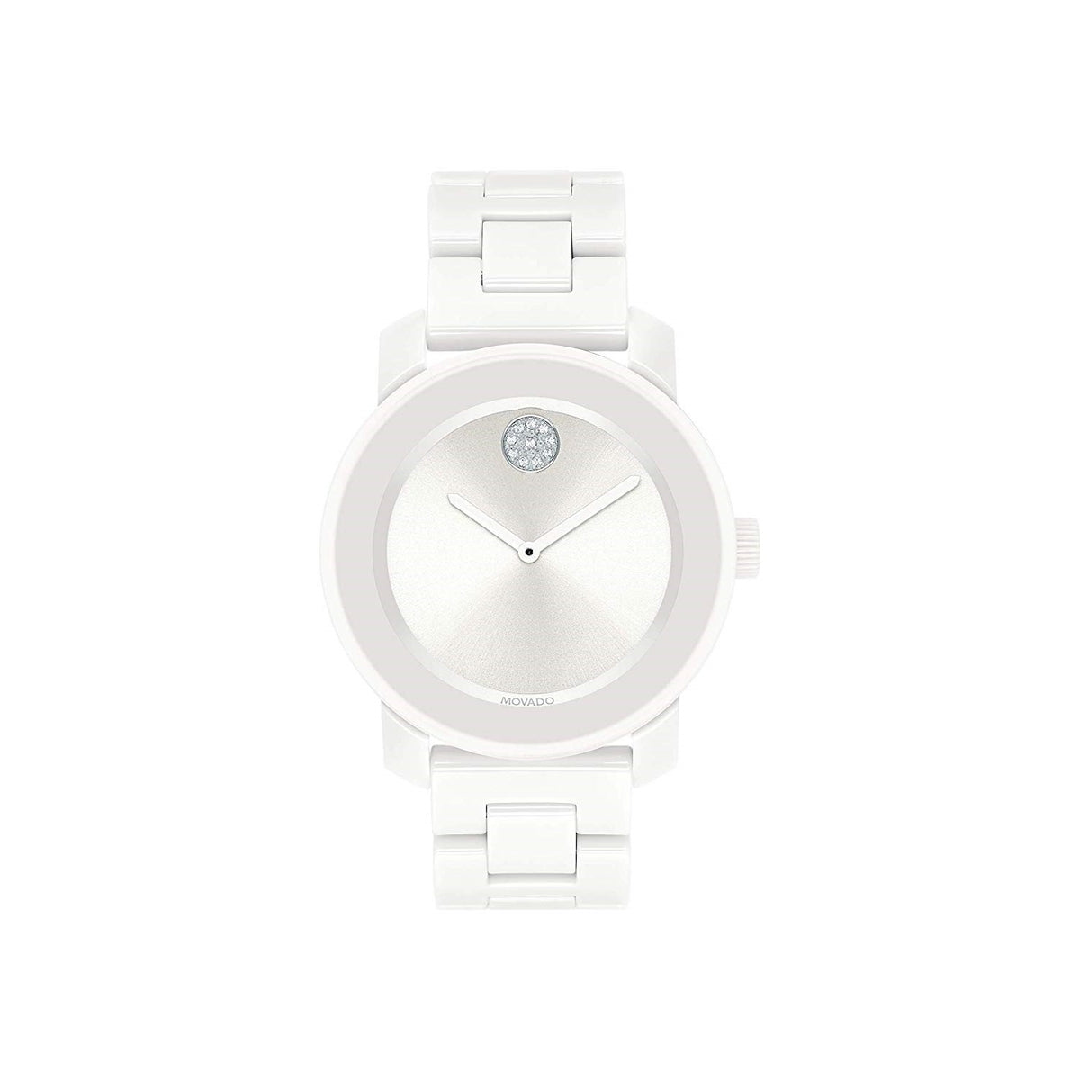 Movado Women&#39;s 3600534 Bold White Ceramic Watch
