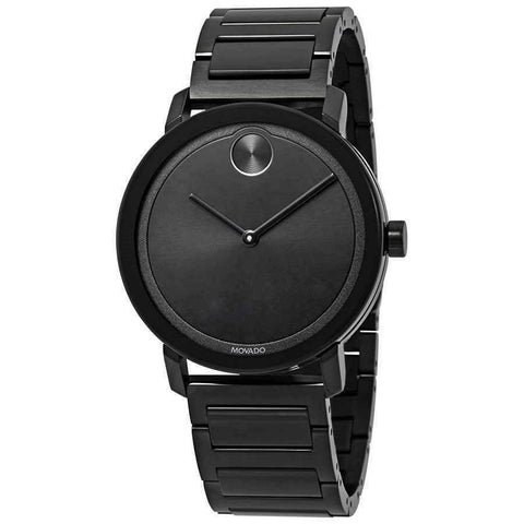 Movado Men's 3600538 Bold Black Stainless Steel Watch