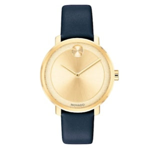 Movado Women's 3600573 Bold Navy Silicone Watch