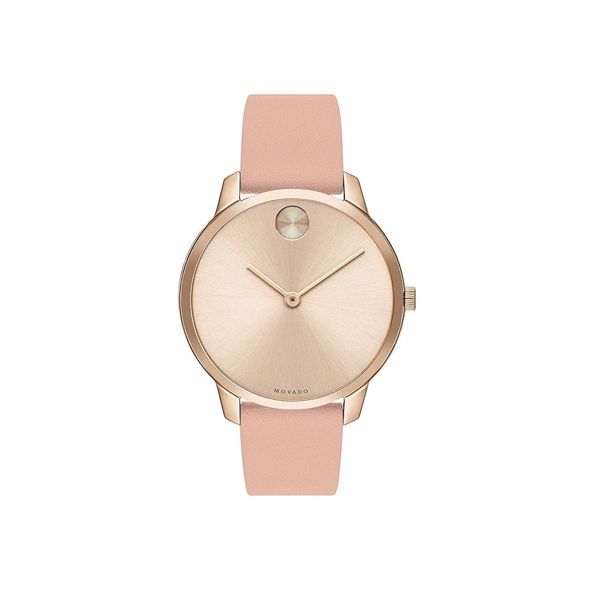 Movado Women&#39;s 3600594 Bold Pink Leather Watch