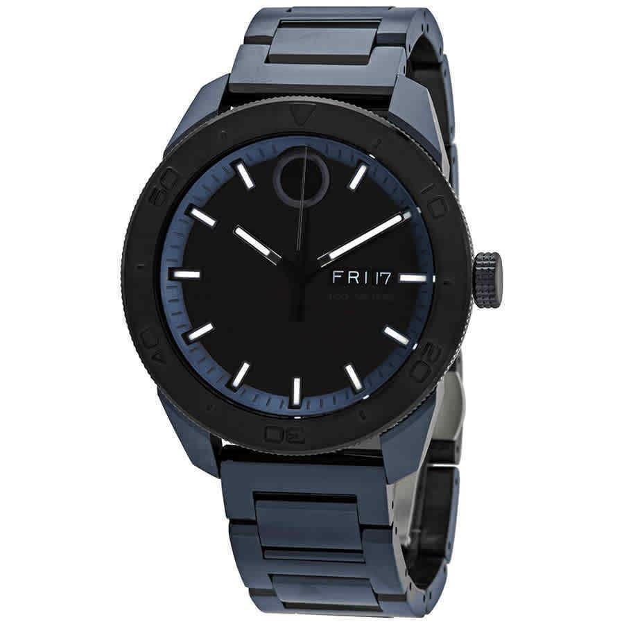 Movado Men's 3600607 Bold Blue Stainless Steel Watch