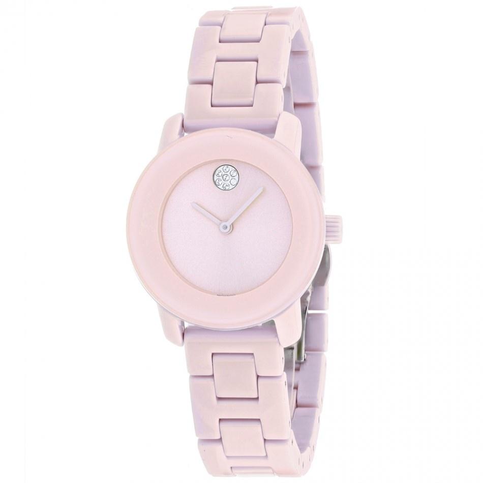 Movado Women's 3600615 Bold Red Leather Watch