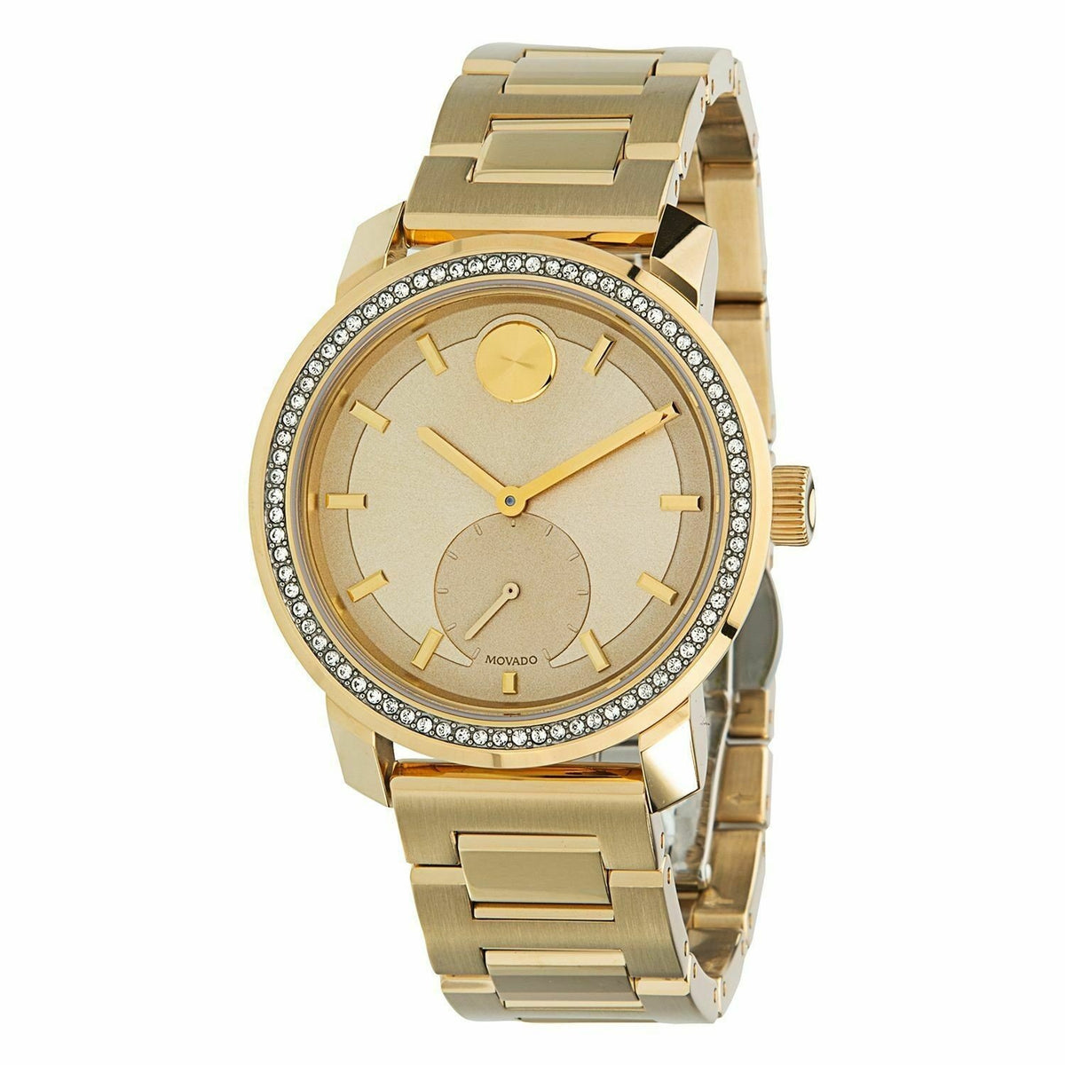 Movado Women&#39;s 3600619 Bold Gold-Tone Stainless Steel Watch