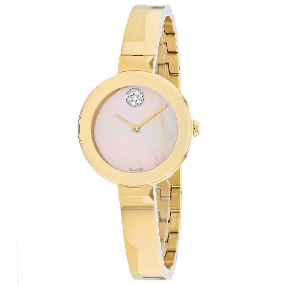 Movado Women&#39;s 3600627 Bold Black Silicone Watch