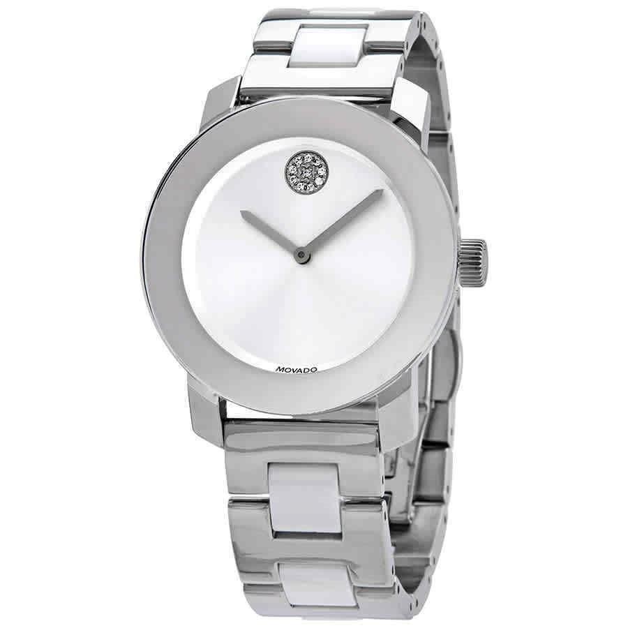 Movado Women&#39;s 3600638 Bold Grey Stainless Steel Watch