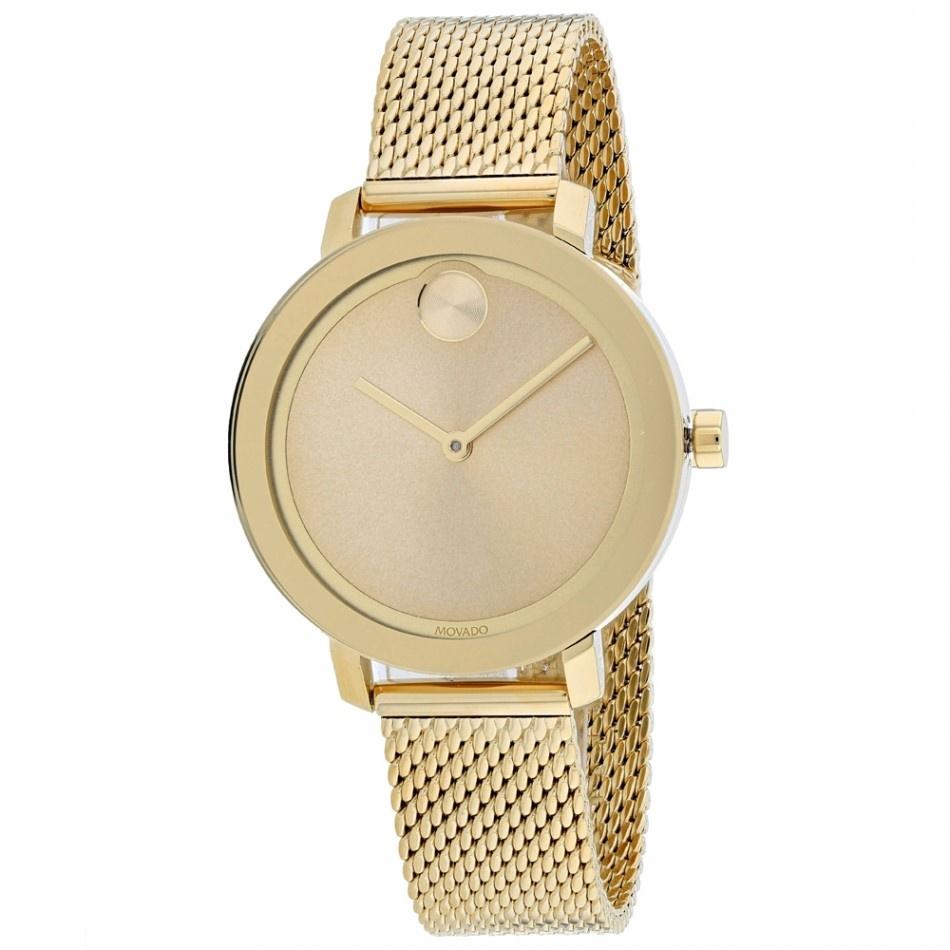 Movado Women's 3600653 Bold Gold-Tone Stainless Steel Watch