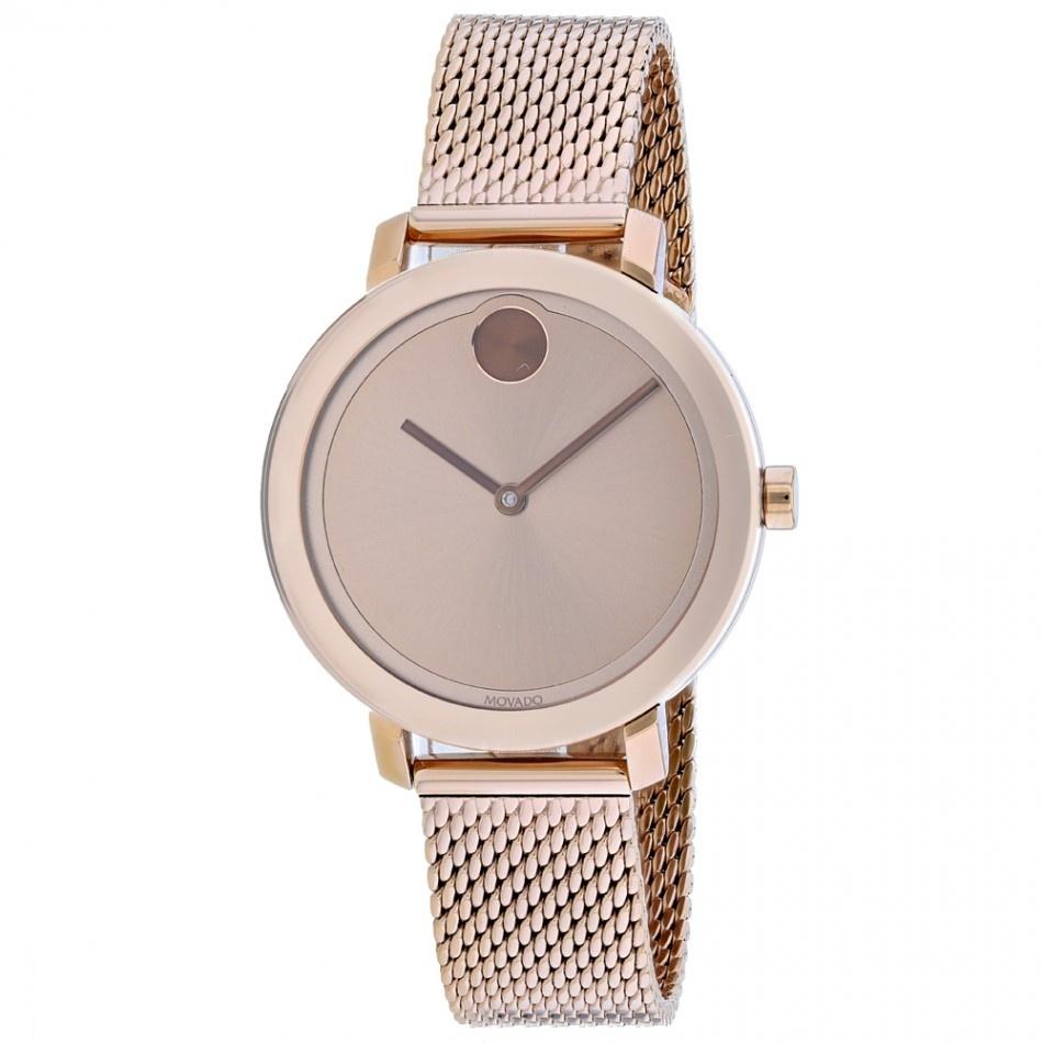 Movado Women&#39;s 3600654 Bold Gold-Tone Stainless Steel Watch