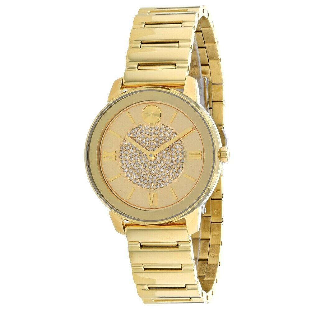 Movado Women's 3600659 Bold Gold-Tone Stainless Steel Watch