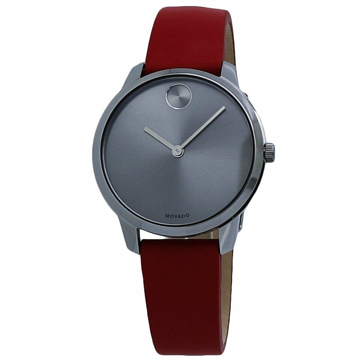 Movado Women&#39;s 3600663 Bold Red Leather Watch
