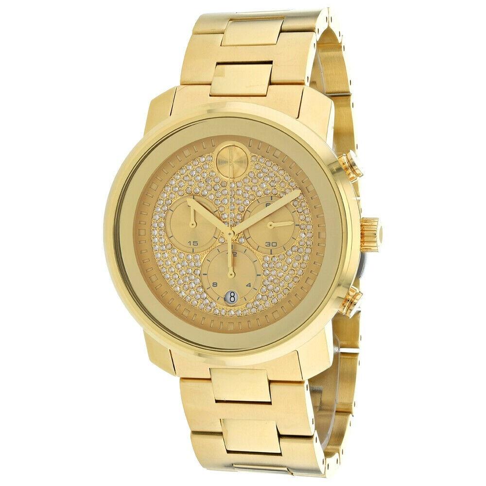 Movado Men's 3600667 Bold Chronograph Gold-Tone Stainless Steel Watch