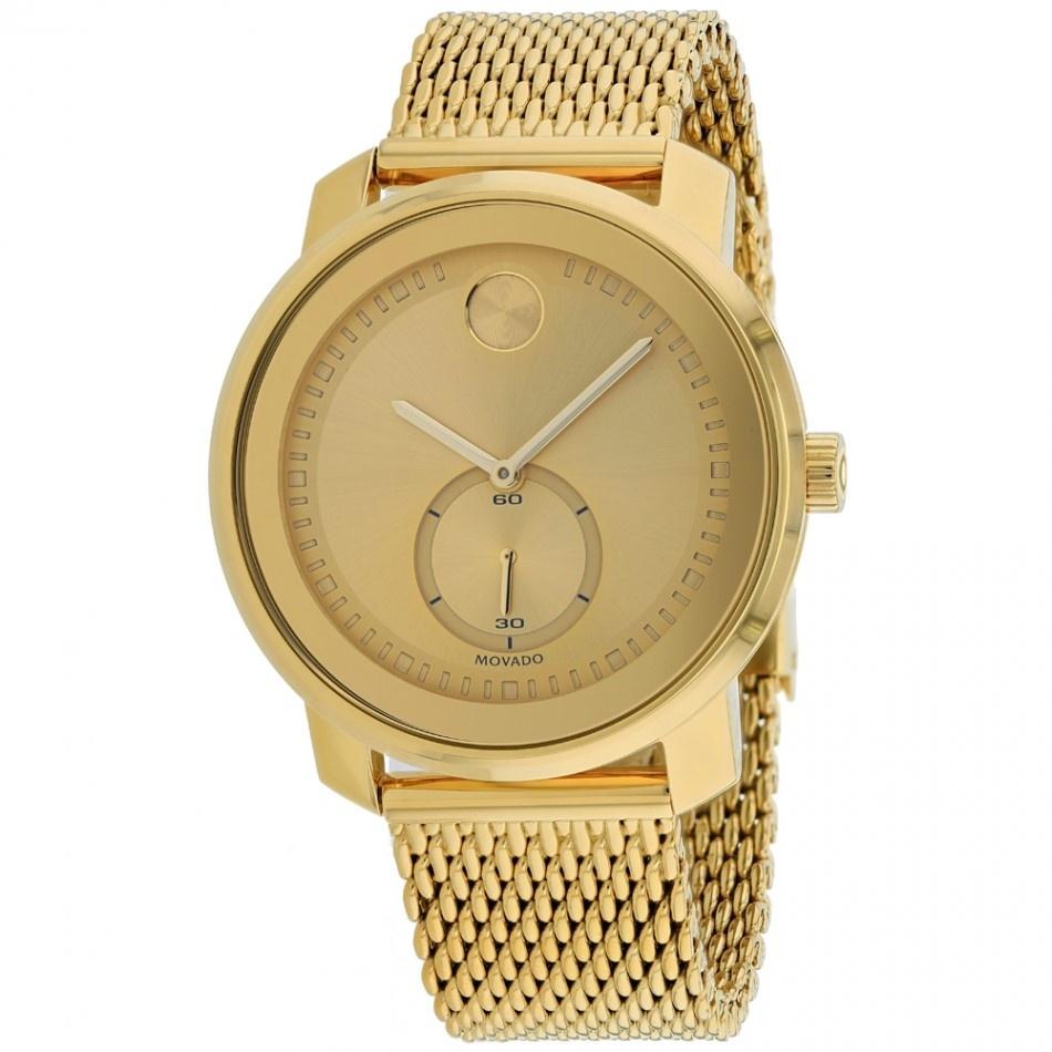 Movado Men&#39;s 3600678 Bold Gold-Tone Stainless Steel Watch