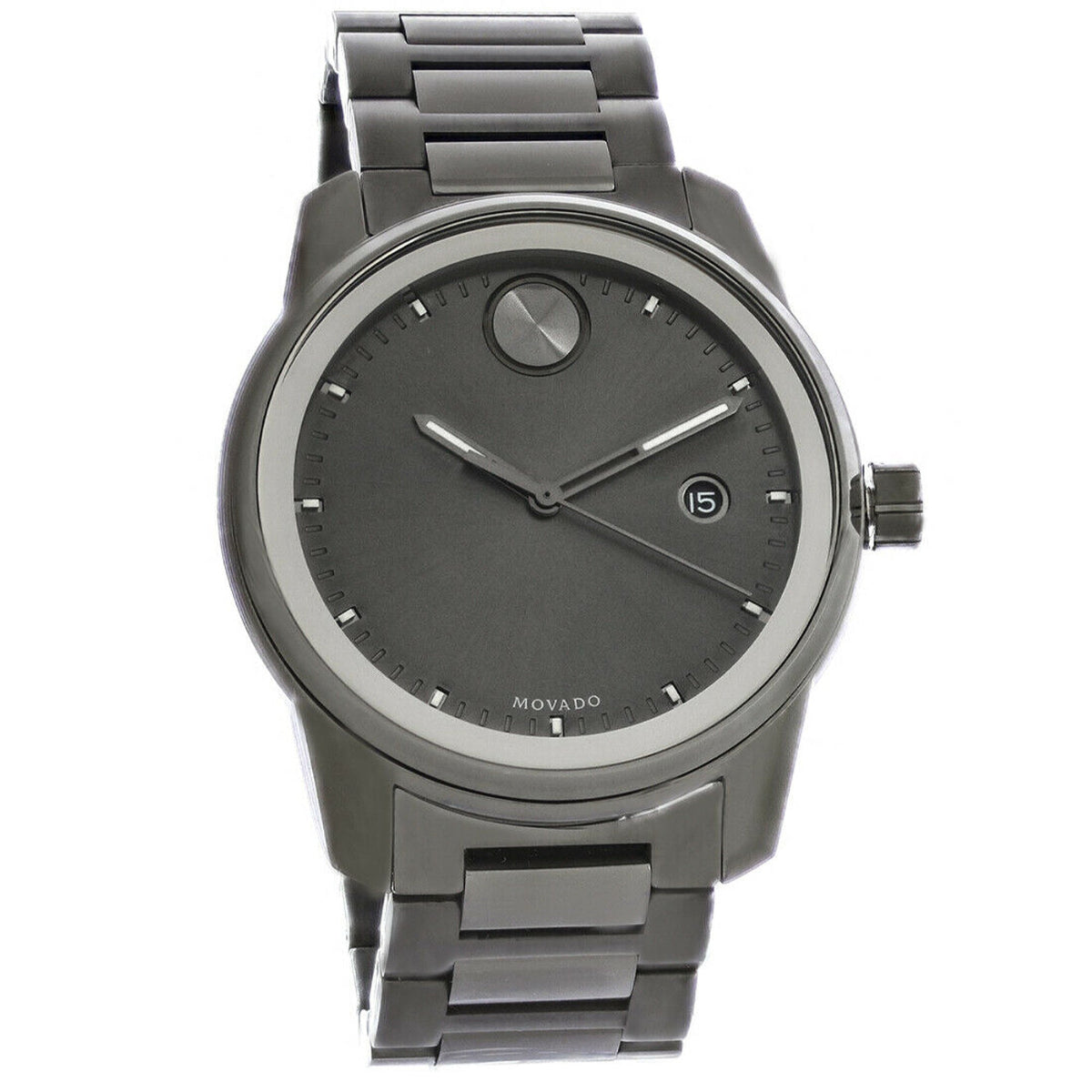 3600736 Movado Men's 3600736 Bold Black Stainless Steel Watch - Bezali