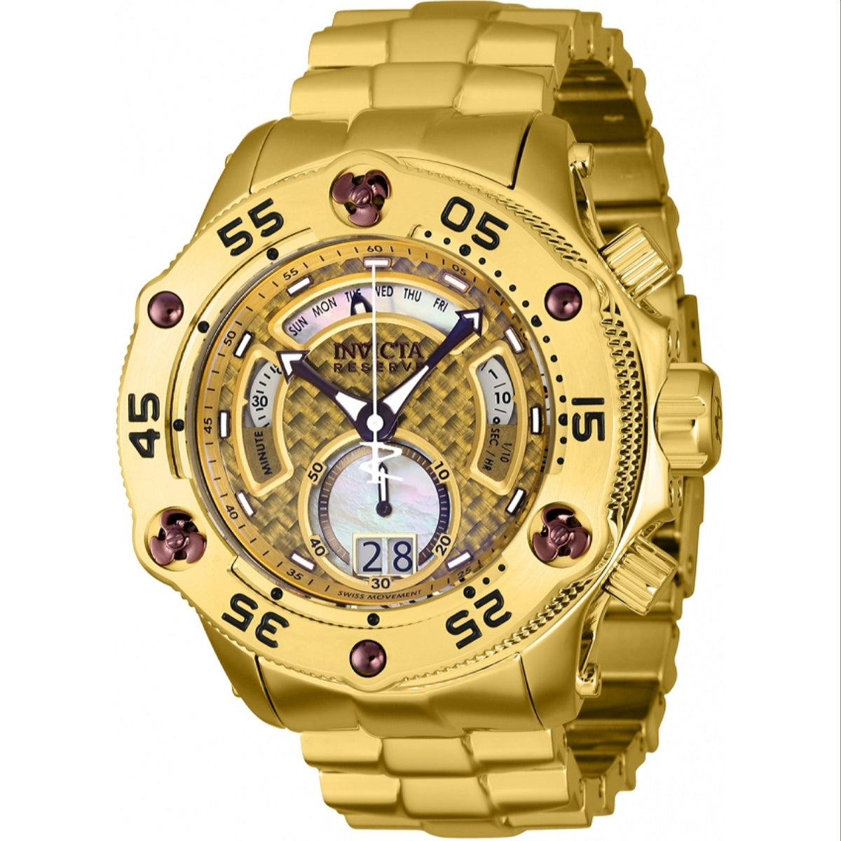 Invicta Men's 36014 Reserve Gold-Tone Stainless Steel Watch