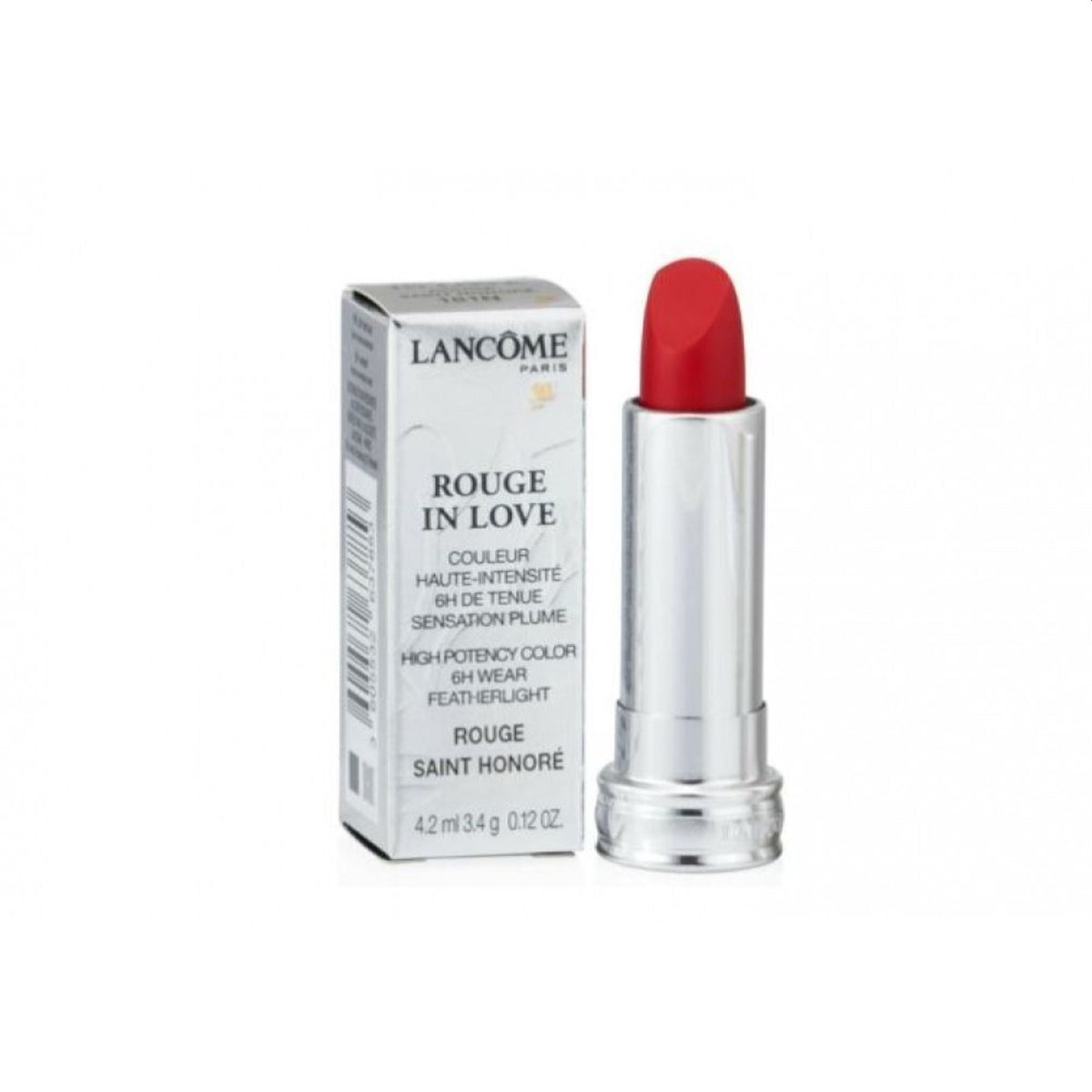 Lancome Rouge In Love High Potency Color Lipstick Saint Honore No Cap Tst.12 Oz   