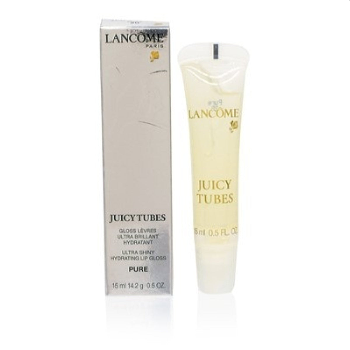 Lancome Juicy Tubes Lip Gloss #20 Pure 0.5 Oz 324813