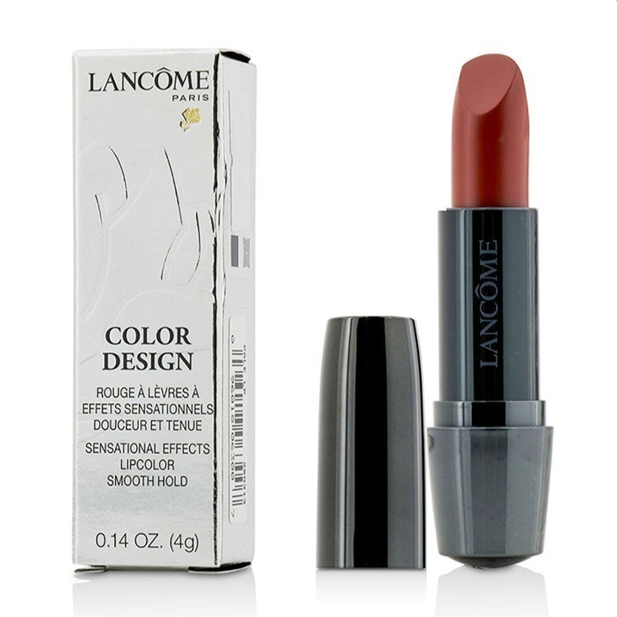 Lancome Color Design Lipstick (190 Red Addiction) 0.14 Oz (4 Ml)  