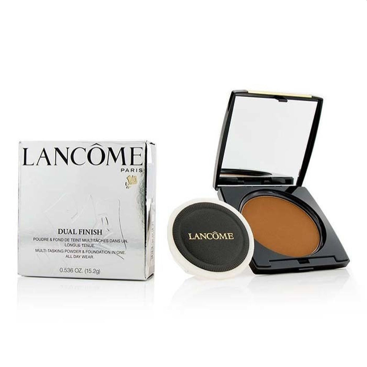 Lancome Dual Finish Powder Foundation (550 Suede Cool) 0.67 Oz  