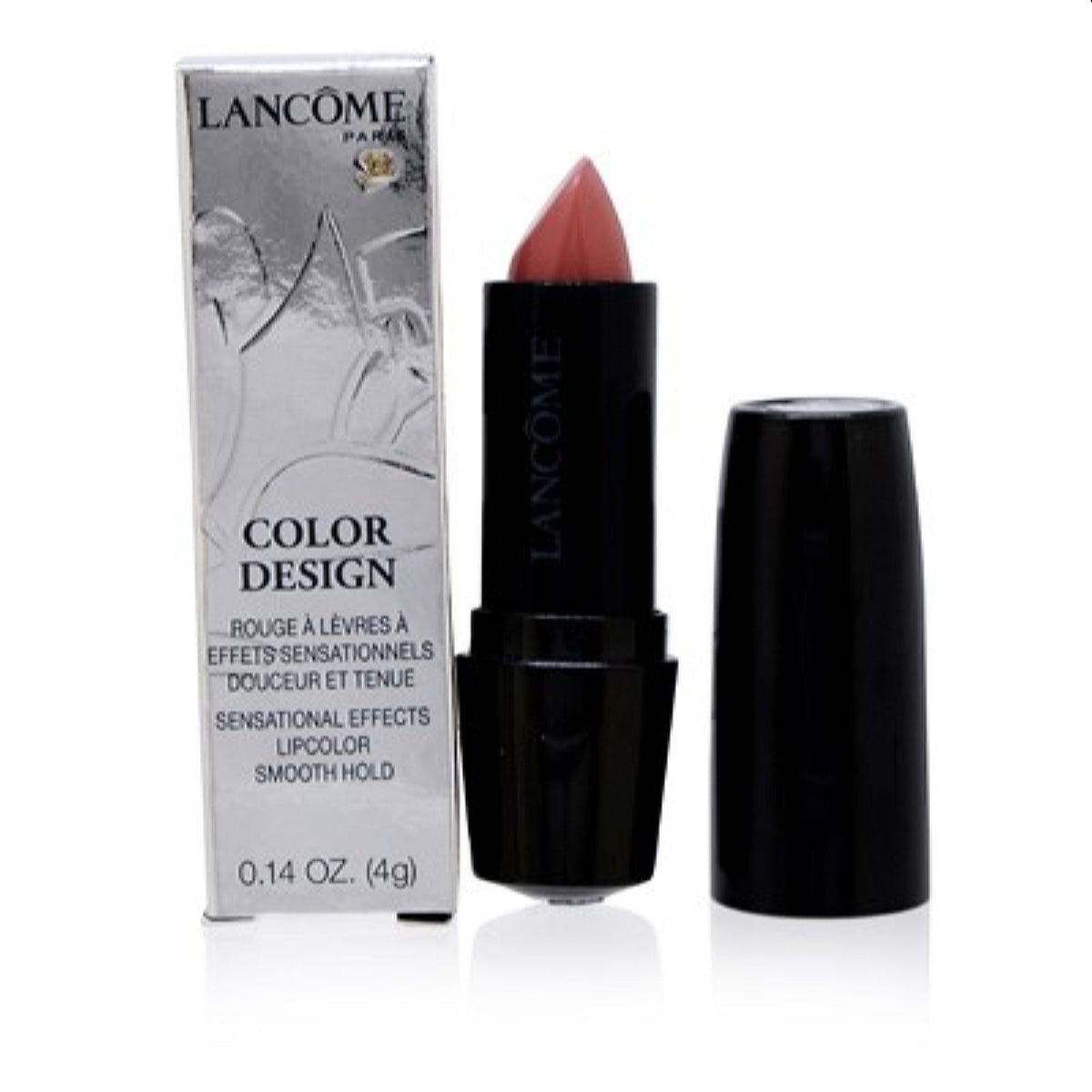 Lancome Color Design Lipstick (124 Haute Nude) 0.14 Oz (4 Ml)  