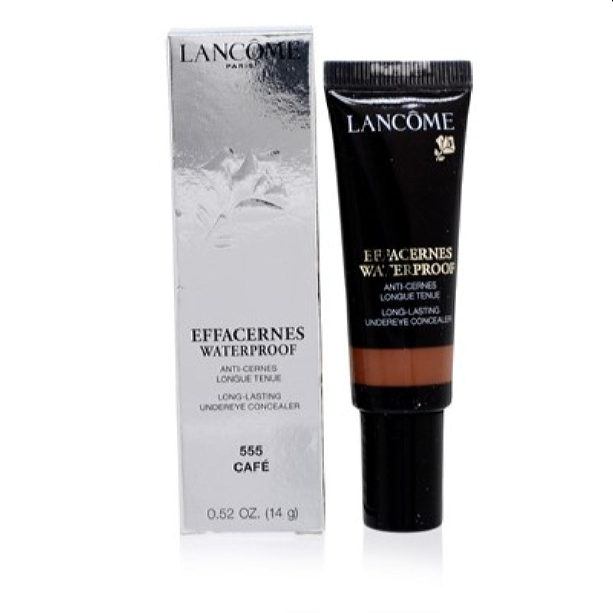 Lancome Effacernes Undereye Concealer Waterproof 555 Cafe .52 Oz  